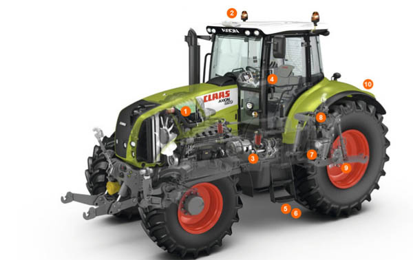 CLAAS 拖拉机| AXION 850 / 820